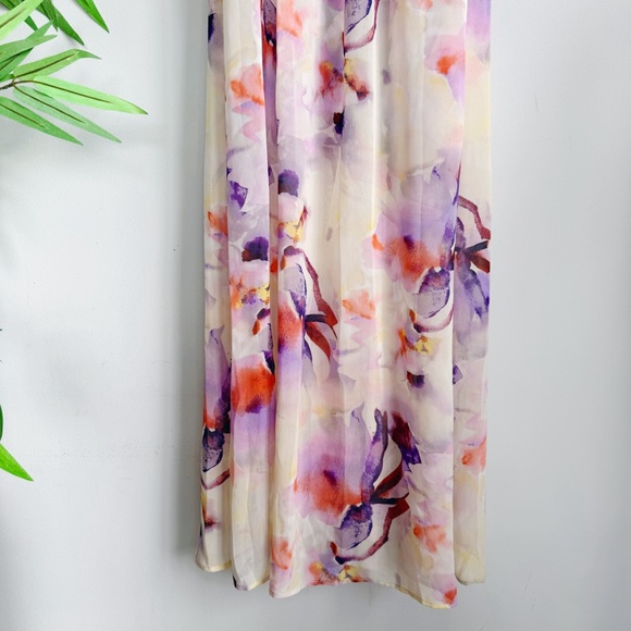 SOLD Show Me Your MuMu Kendall Maxi Dress NWT in Abers Babers Watercolor Small - Picture 6 of 11